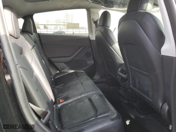 2022 Tesla Model Y Performance with VIN 7SAYGDEF8NF452387, listed as a Copart auction lot 49608435 with 28,961 mi miles and Non Repairable. Bid and sale history available at carsss.com. Image 11.