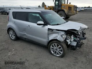 2017 Kia Soul + with VIN KNDJP3A5XH7437177, listed as a Copart auction lot 48389185 with 44,662 mi miles and Salvage Title. Bid and sale history available at carsss.com. Image 4.