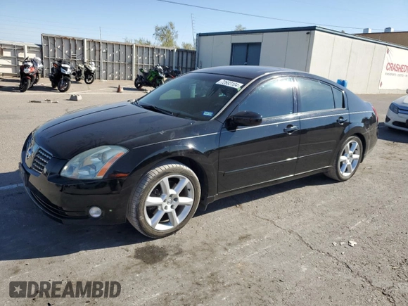 2004 Nissan Maxima SE with VIN 1N4BA41E54C897897, listed as a Copart auction lot 72683104 with 156,266 mi miles and Salvage Title. Bid and sale history available at carsss.com. Image 1.
