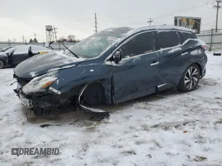 2017 Nissan Murano Platinum z VIN 5N1AZ2MH2HN150241, wystawiony jako Copart lot #41864925 z przebiegiem Nie podano mil oraz Szkoda całkowita • Salvage title. Historia ofert i sprzedaży dostępna na DreamBid. Obrazek 1.