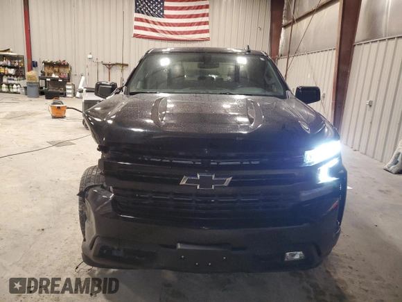 2020 Chevrolet Silverado 1500 with VIN 1GCVYEED2LZ343819, listed as a Copart auction lot 47255045 with 39,013 mi miles and Salvage Title. Bid and sale history available at DreamBid. Image 5.