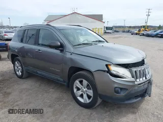 2011 Jeep Compass Latitude with VIN 1J4NF1FB5BD277199, listed as a IAAI auction lot 41839833 with 107,970 mi miles. Bid and sale history available at carsss.com. Image 1.