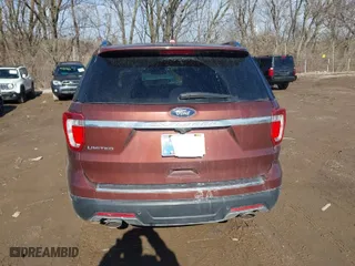 2018 Ford Explorer Limited with VIN 1FM5K7F8XJGA36675, listed as a IAAI auction lot 41537931 with 87,945 mi miles. Bid and sale history available at carsss.com. Image 16.