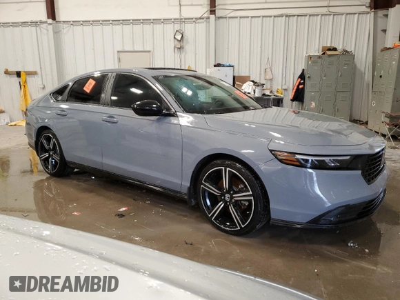 2023 Honda Accord Sport with VIN 1HGCY2F51PA006867, listed as a Copart auction lot 55299045 with 28,068 mi miles and Salvage title. Bid and sale history available at DreamBid. Image 4.