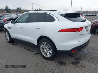 2018 Jaguar F-Pace 25t Prestige with VIN SADCK2FX5JA258604, listed as a IAAI auction lot 41752409 with 107,840 mi miles and . Bid and sale history available at DreamBid. Image 3.