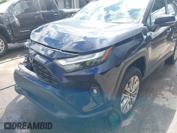2023 Toyota RAV4 XLE Premium with VIN 2T3A1RFVXPW389812, listed as a IAAI auction lot 42330150 with 43,821 mi miles and . Bid and sale history available at DreamBid. Image 6.