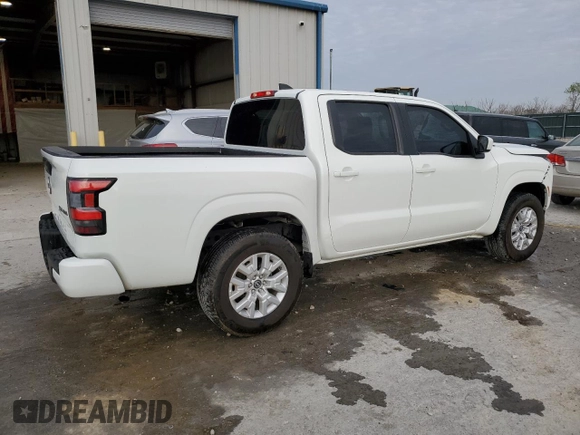 2023 Nissan Frontier SV with VIN 1N6ED1EK8PN667287, listed as a Copart auction lot 50920015 with 34,414 mi miles and Salvage title. Bid and sale history available at DreamBid. Image 3.