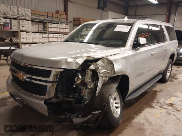 2016 Chevrolet Suburban LS with VIN 1GNSKGKC7GR469795, listed as a IAAI auction lot 41628278 with 47,919 mi miles. Bid and sale history available at carsss.com. Image 17.