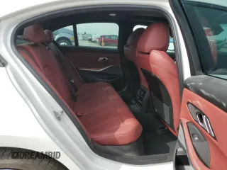2023 BMW 3 Series 330e with VIN 3MW39FF00P8C93893, listed as a Copart auction lot 46110105 with 40,381 mi miles and Salvage Title. Bid and sale history available at carsss.com. Image 10.