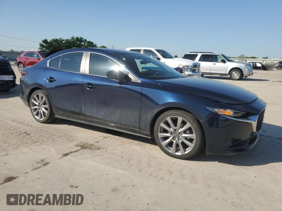 2020 Mazda 3 Select with VIN 3MZBPACL7LM133630, listed as a Copart auction lot 52087235 with 40,452 mi miles and Clean title. Bid and sale history available at DreamBid. Image 4.