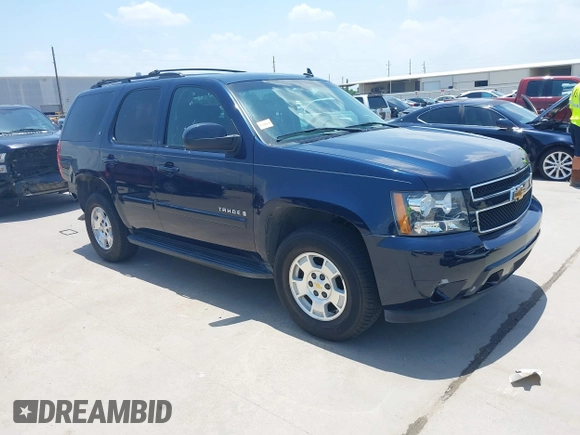 2007 Chevrolet Tahoe LT with VIN 1GNFC13017R374293, listed as a IAAI auction lot 42435427 with 75,212 mi miles and . Bid and sale history available at DreamBid. Image 1.