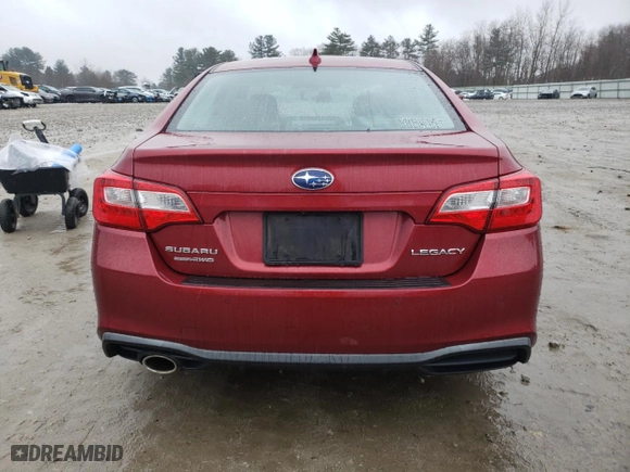 2019 Subaru Legacy Limited with VIN 4S3BNAN60K3033689, listed as a Copart auction lot 43185645 with 31906 miles and Salvage Title. Bid and sale history available at carsss.com. Image 6.