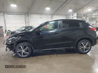 2022 Honda HR-V EX with VIN 3CZRU6H51NM734627, listed as a IAAI auction lot 41491393 with 35,090 mi miles. Bid and sale history available at carsss.com. Image 14.