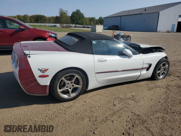 2000 Chevrolet Corvette with VIN 1G1YY32G8Y5122796, listed as a Copart auction lot 75874924 with 62,375 mi miles and Salvage Title. Bid and sale history available at carsss.com. Image 3.