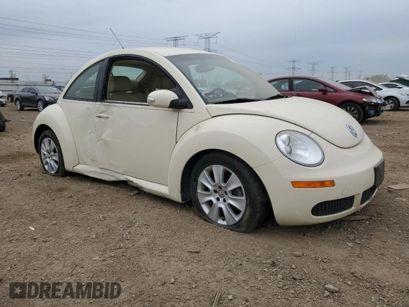 2009 Volkswagen Beetle S with VIN 3VWPW31C39M516920, listed as a Copart auction lot 55139905 with 66,322 mi miles and Salvage title. Bid and sale history available at DreamBid. Image 4.