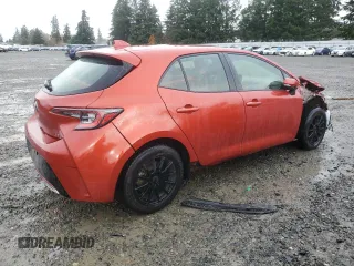 2019 Toyota Corolla Hatchback SE with VIN JTNK4RBEXK3005035, listed as a Copart auction lot 80439054 with 198,331 mi miles and Salvage Title. Bid and sale history available at carsss.com. Image 3.