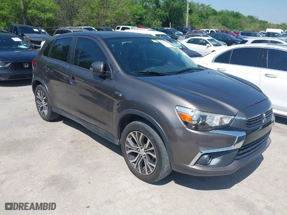 2017 Mitsubishi Outlander Sport ES 2.0 with VIN JA4AP3AU8HZ008710, listed as a IAAI auction lot 41989973 with 160,193 mi miles. Bid and sale history available at carsss.com. Image 1.