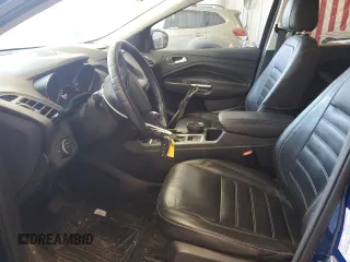 2017 Ford Escape Titanium with VIN 1FMCU0J94HUF06963, listed as a Copart auction lot 51993245 with 90,588 mi miles and Clean Title. Bid and sale history available at carsss.com. Image 7.
