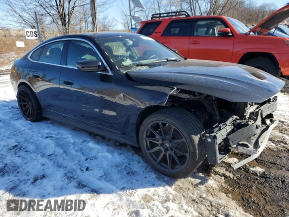 2024 BMW 4 Series 430i xDrive with VIN WBA73AV0XRFT26027, listed as a Copart auction lot 46505255 with 6,684 mi miles and Non Repairable. Bid and sale history available at carsss.com. Image 4.