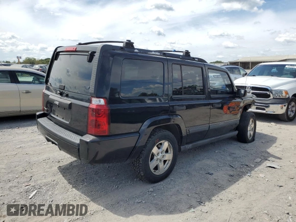 2006 Jeep Commander with VIN 1J8HG48K96C293473, listed as a Copart auction lot 70636554 with 240,013 mi miles and Salvage Title. Bid and sale history available at carsss.com. Image 3.