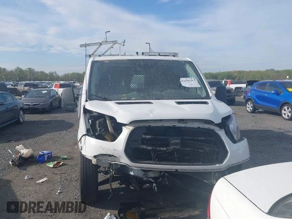 2018 Ford Transit with VIN 1FTYE1YM1JKB29601, listed as a IAAI auction lot 42085587 with 146,846 mi miles and . Bid and sale history available at DreamBid. Image 13.