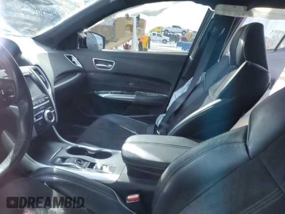 2018 Acura TLX w/A-SPEC Pkg with VIN 19UUB3F64JA004302, listed as a Copart auction lot 41686885 with 49,710 mi miles and Salvage Title. Bid and sale history available at carsss.com. Image 7.