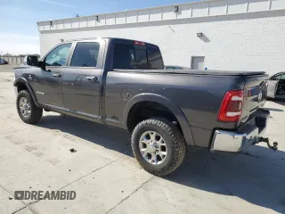 2020 Ram 2500 Laramie with VIN 3C6UR5FL6LG122309, listed as a Copart auction lot 48019295 with 57,352 mi miles and Salvage Title. Bid and sale history available at carsss.com. Image 2.