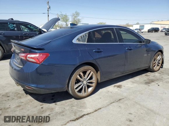 2021 Chevrolet Malibu LT with VIN 1G1ZD5ST7MF028387, listed as a Copart auction lot 52792895 with 78,929 mi miles and Salvage Title. Bid and sale history available at DreamBid. Image 3.