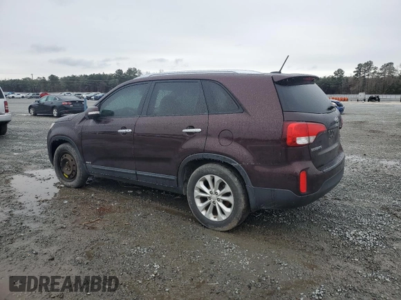 2014 Kia Sorento EX with VIN 5XYKUDA79EG541100, listed as a Copart auction lot 45590295 with 150,202 mi miles and Salvage Title. Bid and sale history available at carsss.com. Image 2.