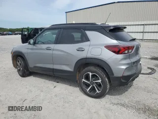 2023 Chevrolet TrailBlazer RS with VIN KL79MUSL9PB170606, listed as a Copart auction lot 56814854 with 16,452 mi miles and Salvage Title. Bid and sale history available at DreamBid. Image 2.