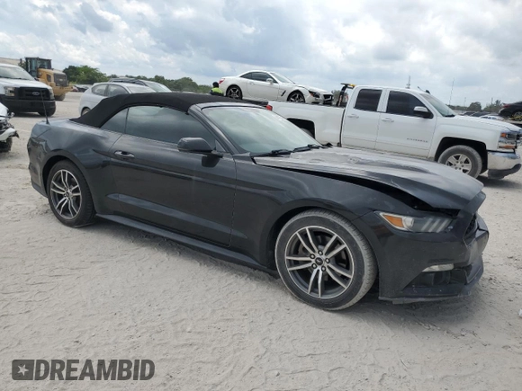 2015 Ford Mustang EcoBoost Premium z VIN 1FATP8UH3F5383604, wystawiony jako Copart lot #58472545 z przebiegiem 99 549 mil mil oraz Szkoda całkowita • Salvage title. Historia ofert i sprzedaży dostępna na DreamBid. Obrazek 4.