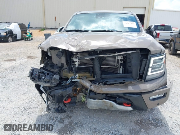 2023 Nissan Titan SV with VIN 1N6AA1ED0PN112536, listed as a IAAI auction lot 42311274 with 45,028 mi miles and . Bid and sale history available at DreamBid. Image 6.