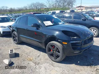 2018 Porsche Macan GTS with VIN WP1AG2A53JLB61558, listed as a IAAI auction lot 41827363 with 64,118 mi miles and . Bid and sale history available at DreamBid. Image 1.