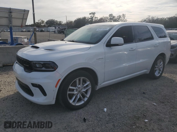 2022 Dodge Durango R/T Plus with VIN 1C4SDJCT0NC225758, listed as a Copart auction lot 42975695 with Not provided miles and Non repairable. Bid and sale history available at DreamBid. Image 1.