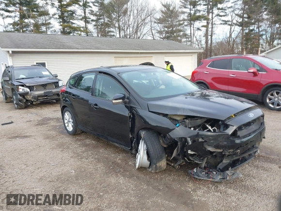 2015 Ford Focus SE with VIN 1FADP3K23FL373639, listed as a IAAI auction lot 41525834 with 62,170 mi miles. Bid and sale history available at carsss.com. Image 1.