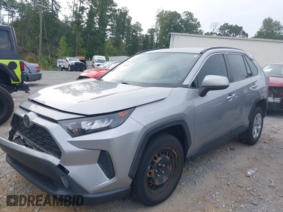 2019 Toyota RAV4 LE with VIN JTMK1RFVXKD033547, listed as a IAAI auction lot 40508021 with 72,849 mi miles. Bid and sale history available at carsss.com. Image 17.