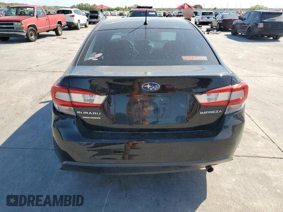 2021 Subaru Impreza with VIN 4S3GKAB60M3603289, listed as a Copart auction lot 71839504 with 83,292 mi miles and Salvage Title. Bid and sale history available at carsss.com. Image 6.