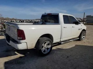 2013 Ram 1500 Sport with VIN 1C6RR7HT0DS553818, listed as a Copart auction lot 81354534 with 165,971 mi miles and Salvage Title. Bid and sale history available at carsss.com. Image 3.
