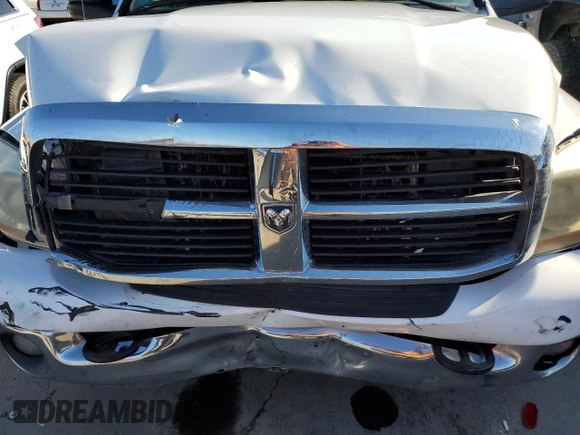 2007 Dodge 2500 SLT with VIN 3D7KR28C67G704224, listed as a Copart auction lot 44960204 with 247,373 mi miles and Clean title. Bid and sale history available at DreamBid. Image 11.