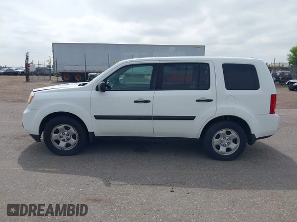 2013 Honda Pilot LX with VIN 5FNYF4H29DB028983, listed as a IAAI auction lot 42562971 with 150,207 mi miles and . Bid and sale history available at DreamBid. Image 14.