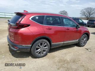 2021 Honda CR-V Touring with VIN 2HKRW2H98MH658016, listed as a Copart auction lot 54430955 with 32,382 mi miles and Salvage Title. Bid and sale history available at carsss.com. Image 3.