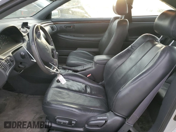 2000 Toyota Solara SE with VIN 2T1CF28P6YC269436, listed as a Copart auction lot 75905914 with 127,145 mi miles and Salvage Title. Bid and sale history available at DreamBid. Image 7.