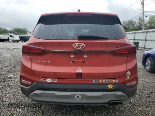 2019 Hyundai Santa Fe SEL with VIN 5NMS33AD3KH073756, listed as a Copart auction lot 53668205 with 99,872 mi miles and Salvage Title. Bid and sale history available at DreamBid. Image 6.
