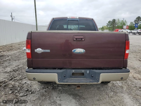 2008 Ford F-150 XLT with VIN 1FTPW14V48KD11102, listed as a Copart auction lot 51631955 with 214,617 mi miles and Clean Title. Bid and sale history available at carsss.com. Image 6.