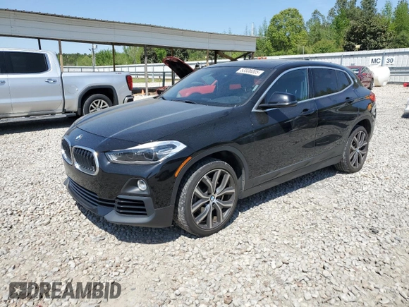 2018 BMW X2 xDrive28i z VIN WBXYJ5C38JEF69739, wystawiony jako Copart lot #53536005 z przebiegiem 109 643 mil mil oraz Szkoda całkowita • Salvage title. Historia ofert i sprzedaży dostępna na DreamBid. Obrazek 1.