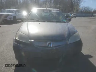 2005 Honda Civic with VIN JHMES96695S004767, listed as a Copart auction lot 49029805 with 130,882 mi miles and Salvage Title. Bid and sale history available at DreamBid. Image 5.