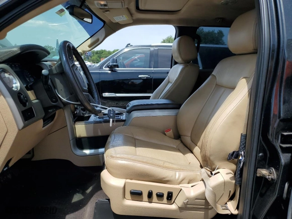 2013 Ford F-150 XLT with VIN 1FTFW1E68DFC16774, listed as a Copart auction lot 53814775 with 274,150 mi miles and Salvage Title. Bid and sale history available at carsss.com. Image 7.
