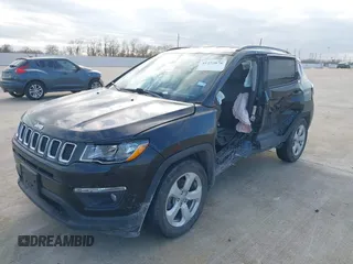 2020 Jeep Compass Latitude with VIN 3C4NJCBB7LT162363, listed as a IAAI auction lot 41253878 with 68,313 mi miles and . Bid and sale history available at DreamBid. Image 2.