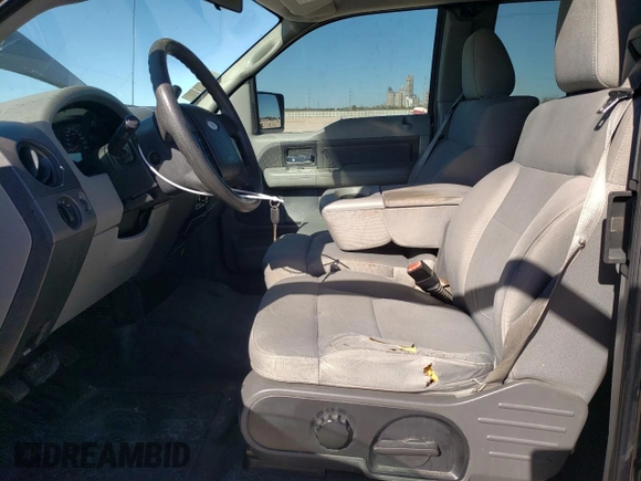 2007 Ford F-150 STX with VIN 1FTRX02W87KD25742, listed as a Copart auction lot 81679384 with 197,582 mi miles and Salvage Title. Bid and sale history available at carsss.com. Image 7.