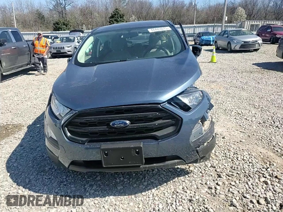 2021 Ford EcoSport S with VIN MAJ3S2FE5MC449321, listed as a Copart auction lot 48483015 with 10,875 mi miles and Salvage Title. Bid and sale history available at DreamBid. Image 12.